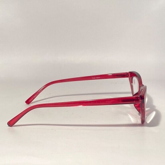 1341 Emma Cateye Reading Glasses 2.25 Red Readers NWT main image 5